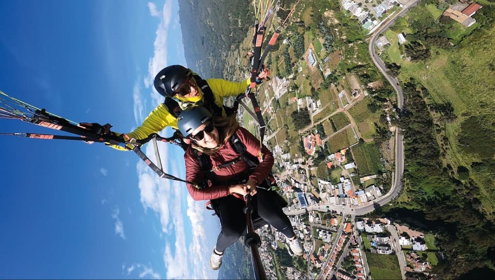 Terapia de vuelo en familia