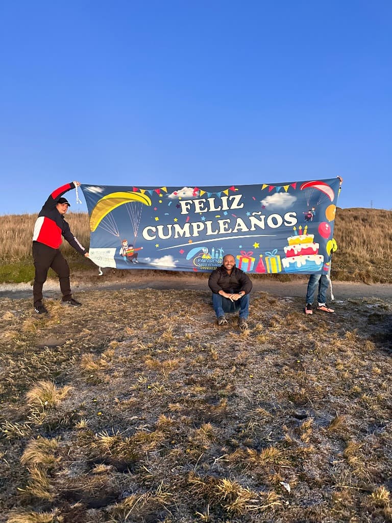Celebración de cumpleaños en el Pichincha