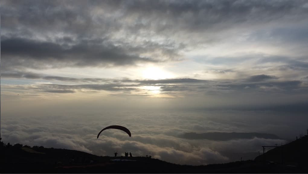 Vista desde el majestuoso Pichincha